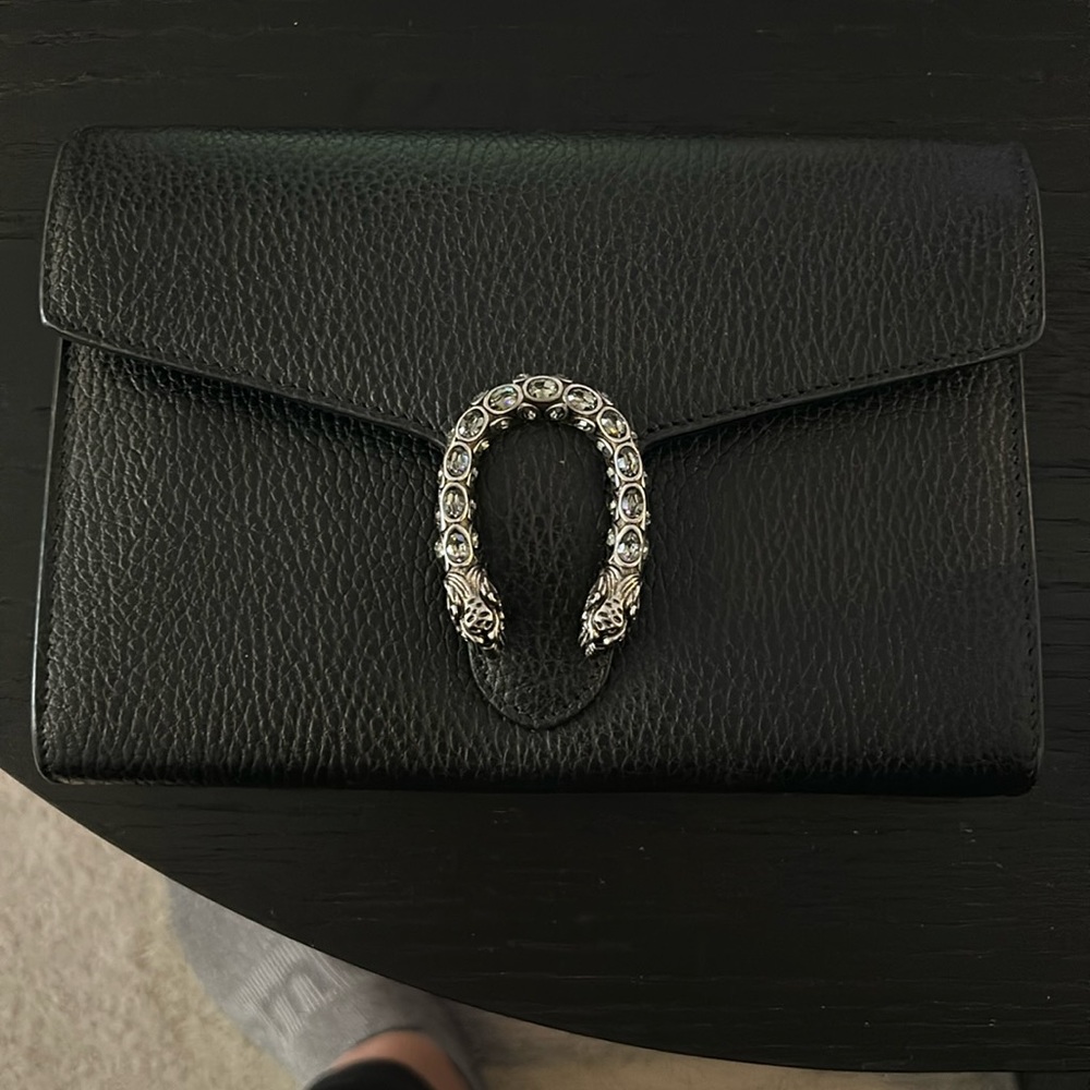 Gucci DIONYSUS LEATHER CHAIN WALLET